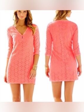 NWOT Lilly‎ Pulitzer Lamora Lace Crochet Dress